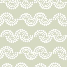 Geometric abstract seamless pattern with circles