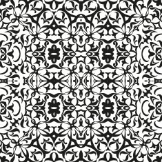 Abstract seamless floral background N8