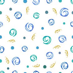 Watercolor seamless pattern N7
