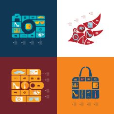 fashion flat infographic N12