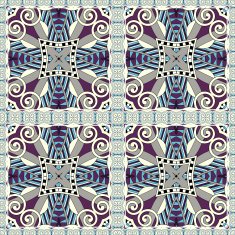 seamless geometry vintage pattern ethnic style ornamental backg N16