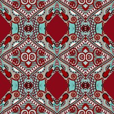 seamless geometry vintage pattern ethnic style ornamental backg N31