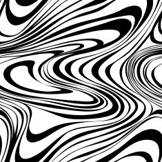 Curve strip pattern