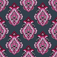Seamless Floral damask ve4ctor pattern