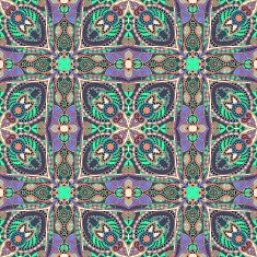 seamless geometry vintage pattern ethnic style ornamental backg N45