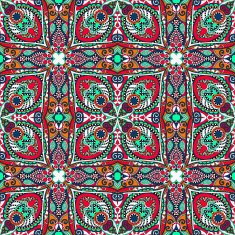 seamless geometry vintage pattern ethnic style ornamental backg N48