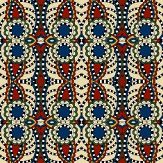 seamless geometry vintage pattern ethnic style ornamental backg N53