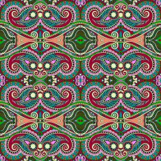 seamless geometry vintage pattern ethnic style ornamental backg N57