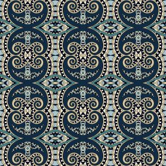 seamless geometry vintage pattern ethnic style ornamental backg N61
