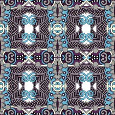 seamless geometry vintage pattern ethnic style ornamental backg N66