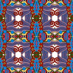seamless geometry vintage pattern ethnic style ornamental backg N67