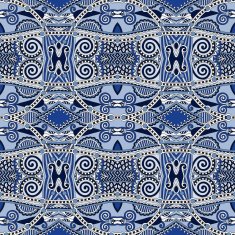 seamless geometry vintage pattern ethnic style ornamental backg N75