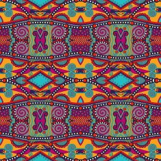 seamless geometry vintage pattern ethnic style ornamental backg N76