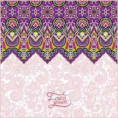 moroccan template with place for your text N8