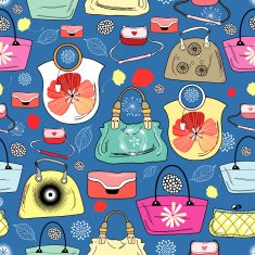 beautiful retro dress on a hanger