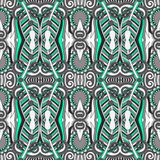 seamless geometry vintage pattern ethnic style ornamental backg N83