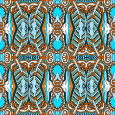 seamless geometry vintage pattern ethnic style ornamental backg N84