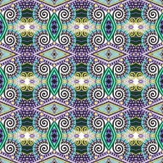 seamless geometry vintage pattern ethnic style ornamental backg N88