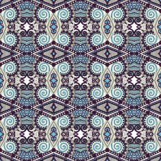 seamless geometry vintage pattern ethnic style ornamental backg N89