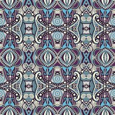 seamless geometry vintage pattern ethnic style ornamental backg N95