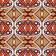 seamless geometry vintage pattern ethnic style ornamental backg N98