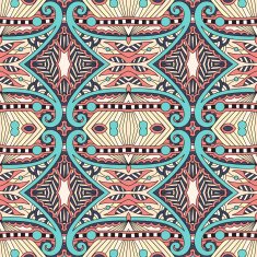 seamless geometry vintage pattern ethnic style ornamental backg N99