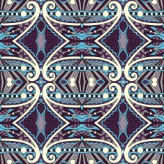 seamless geometry vintage pattern ethnic style ornamental backg N100