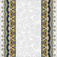 ornamental background with flower ribbon stripe pattern greeti N30