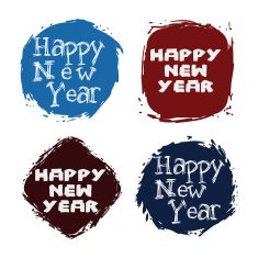 Happy New Year design N14