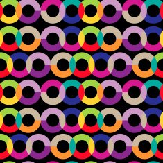 seamless geometrical fancy ornament