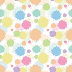 Seamless patterm with painted splash texture