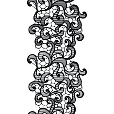 Lacy vintage trim N25