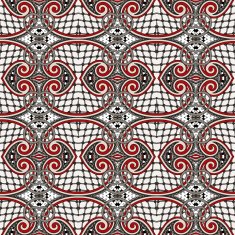 seamless geometry vintage pattern ethnic style ornamental backg N110