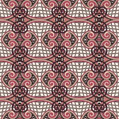 seamless geometry vintage pattern ethnic style ornamental backg N111