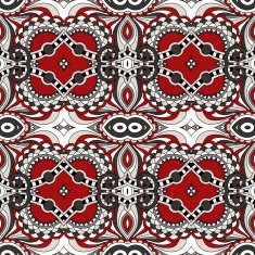 seamless geometry vintage pattern ethnic style ornamental backg N114