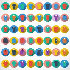 T-shirt icon Vector