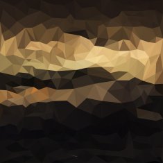Blended dark broun and beige lighting polygonal abstract geometric background