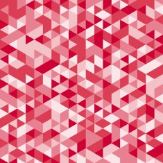 abstract blended motley red colored polygonal geometric background