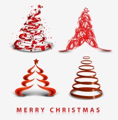 Abstract Christmas tree background N8