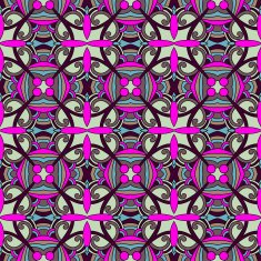 seamless geometry vintage pattern ethnic style ornamental backg N137