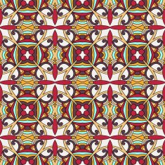 seamless geometry vintage pattern ethnic style ornamental backg N138