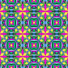 seamless geometry vintage pattern ethnic style ornamental backg N139
