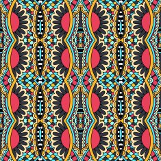 seamless geometry vintage pattern ethnic style ornamental backg N152