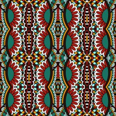 seamless geometry vintage pattern ethnic style ornamental backg N153