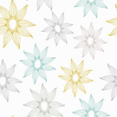 Vector seamless texture with lace