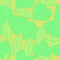 Leaves seamless pattern in vintage style N2