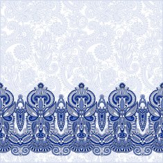 ornamental background with flower ribbon stripe pattern greeti N51