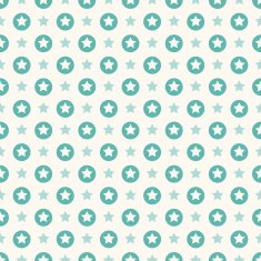 Vector seamless retro pattern with stars