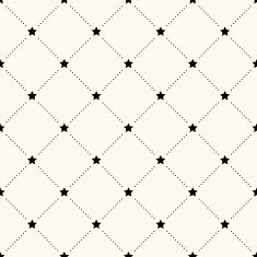 Vector seamless retro pattern with stars N4