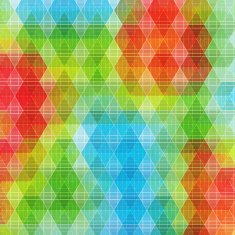 Vector pattern of geometric shapes background Colorful mosaic banner